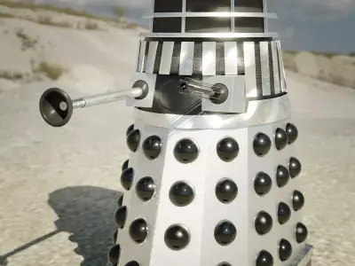 1970s Dalek 3D model