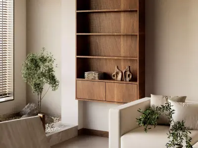 Medieval-style living room 3D model