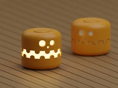 Pumpkin Night Light  3D model