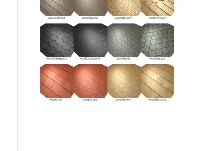 DOSCH Textures - Roof Tiles Texture