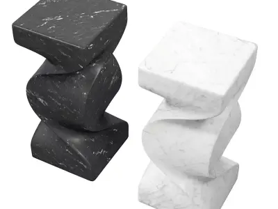 Linkout door ARIE SIDE TABLE 3D model