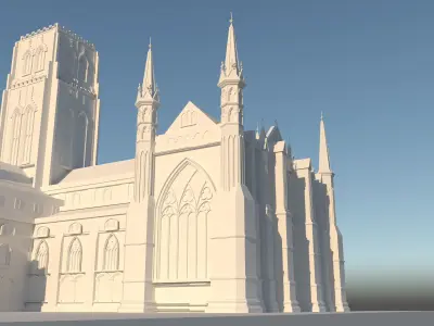 Durham Cathedral 3D model