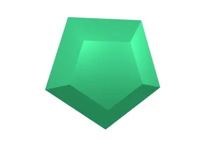 Gem V6 Pack Low-poly 3D model