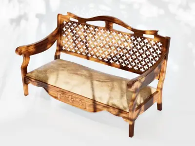 Interior Furniture chair  3D model