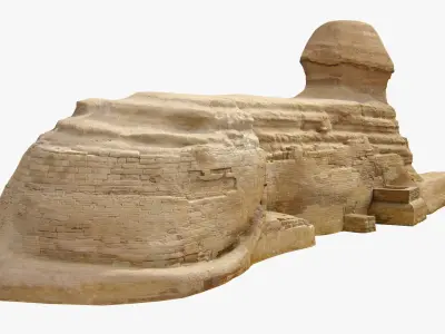  Great Sphinx of Giza 3D Scan 