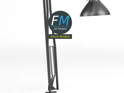 Desk lamp 5 3D model