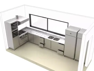 KITCHEN 102 3D model