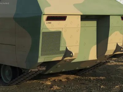  Next Gen Tracked Marine Assault Vehicle with Machine Gun 