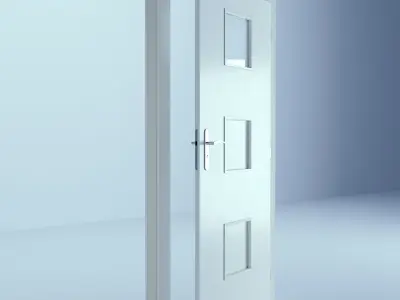 White Door 50 3D model