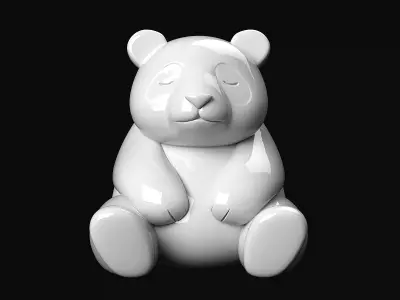 Panda 3D print model