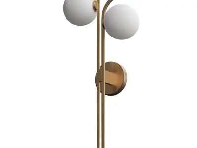 Clint Globe Sconce - 2 Light 3D model