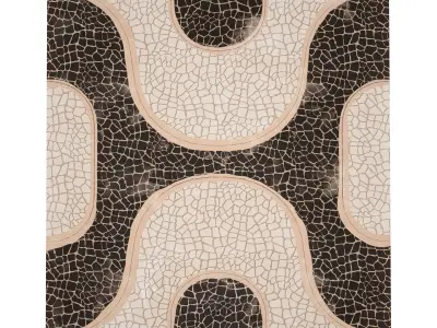 Mosaic paving stones 3D model