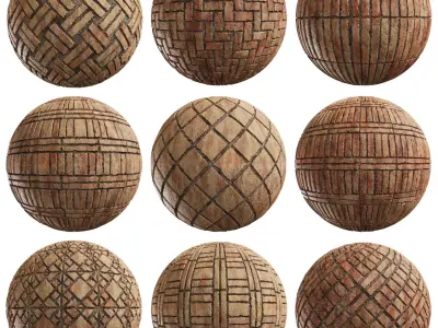PBR Bricks 02 - Tileable 4K Texture Texture