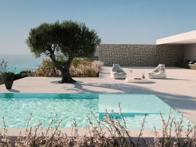 Poolins Modular swimmingpool scenes 3D model