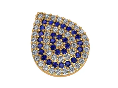 23 Light Weight Pendant Necklace 3dm models pack 3D print model