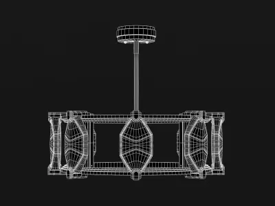 Fine Art Lamps Allison Paladino 872840 3D model