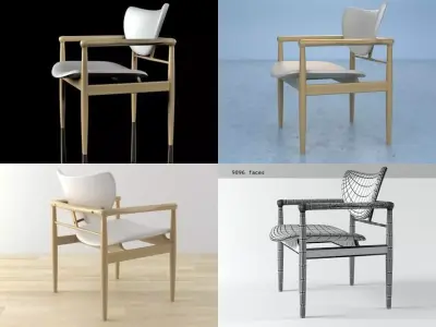 48 Chair 3D model