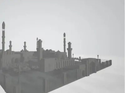 Masjid Al-Nabawi 3D print model