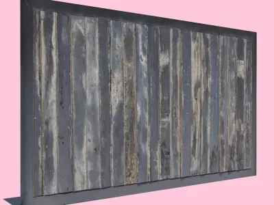 Wood Panel 3D model