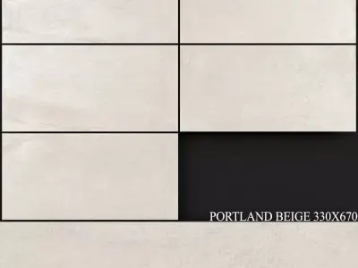 Keros Portland Beige 330x670 3D model