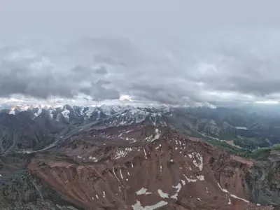 HDR - Between Clouds and Mountains 3D model