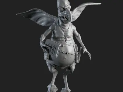 Watto - Star Wars - Episode I - 3D print model 3D print model