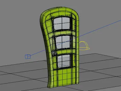 Door Cartoon 3D model