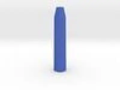  printable stylus base with link to make the rubber tip too  Free 3D print model