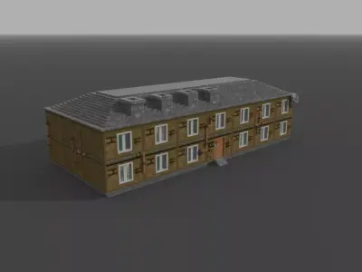 Russian house 3D model