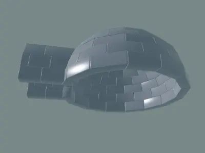Igloo 3D model