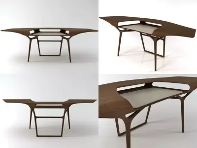 Manta Desk 3D model