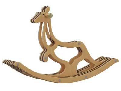 Home Concept Kangaroo Rocking Chair 3D model