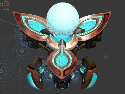 Solar Dust - Producer 02 3D model