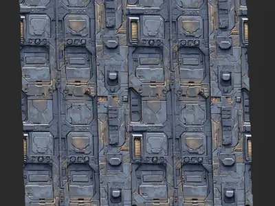Sci-FI Seamless Texture  Texture