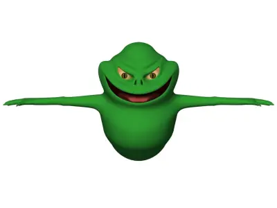 Ghost Low-poly 3D model