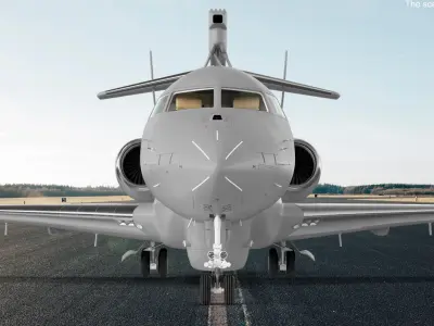  Multi Role AEWC Aircraft Rigged 