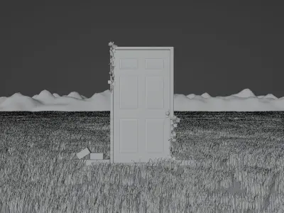 The Door From Suzume No Tojimari 3D model