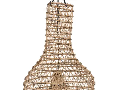 bamboo lamp 15 3D model