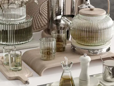 kitchen accessories 048 3D model