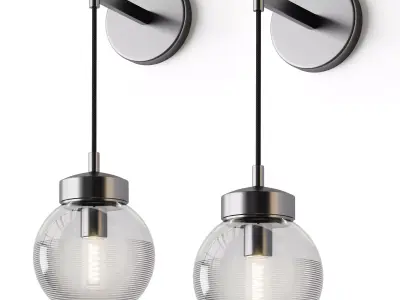 Globe Wall Sconce 3D model