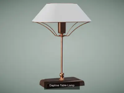 10 Table Lamp collection 3D Model Pack