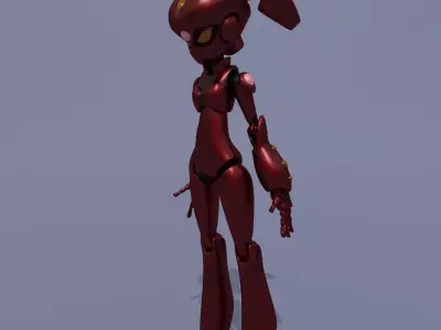 Robot Alexa 3D model