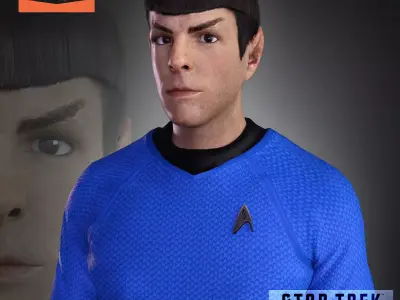 Kelvin Spock For G8M 3D model