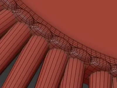 Wall mirror 8 3D model