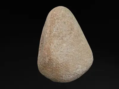Realistic Rock 3D model