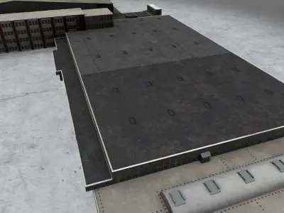 EDDH Storage 5 Low-poly 3D model