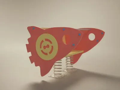 Playground swing 3D model