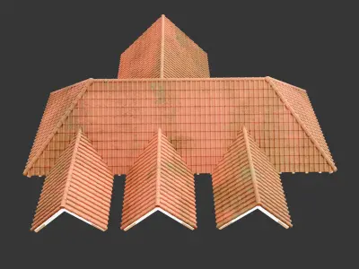 Realistic Roof Collections 33 3D model