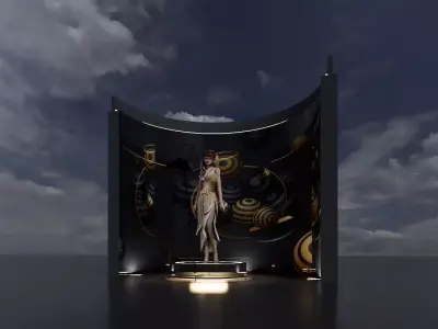 360 Booth Experience   3D model