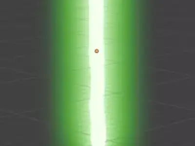 VoidSaber - Custom Lightsaber with cracked kyber looking blade Low-poly 3D model